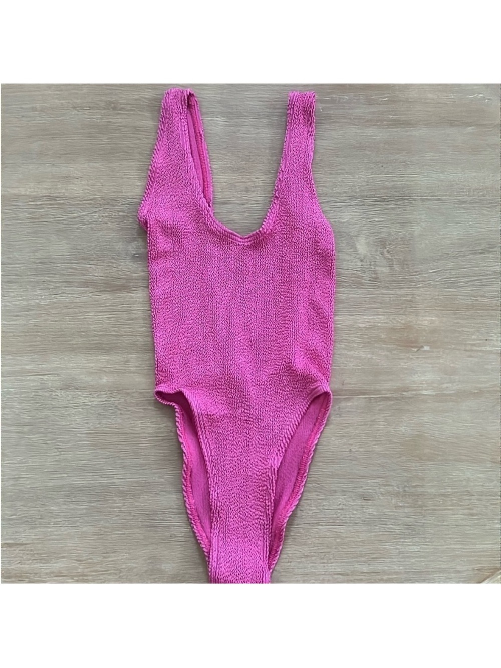 Bond-eye Pink One-Piece Swimsuit